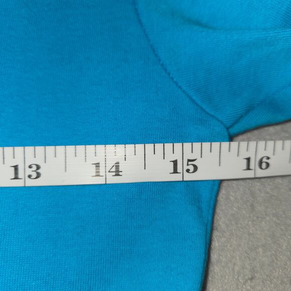 Budo Muu Muu Womens Size 9 Dress Floral Midi Blue Hawaii Vacation Beach Resort - Picture 11 of 13